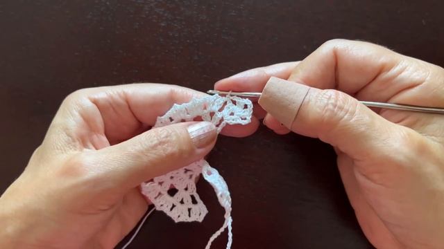 Плоский (2D) ангел - вяжем крючком - #5 смотреть онлайн