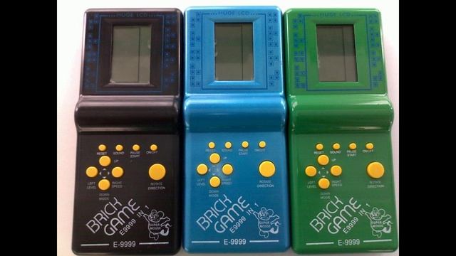 Тетрис Обзор Тетрисов 90 х Brick Game Tetris