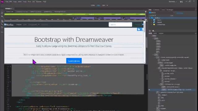 Adobe Dreamweaver 21.2 Basics Tutorial смотреть онлайн