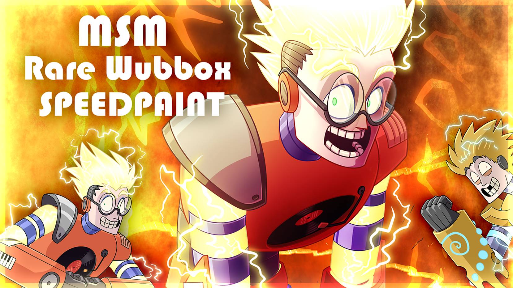 ERROR (My Singing Monsters) [Speedpaint] Hum!Rare Wubbox (#MtW_FanArt)