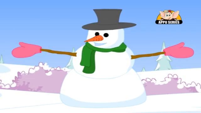 Nursery Rhyme - Little Snowman смотреть онлайн