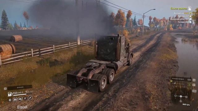 SNOWRUNNER : Прохождение #8 Задание: Самое важное. Открыли White Western Star 4964 смотреть онлайн