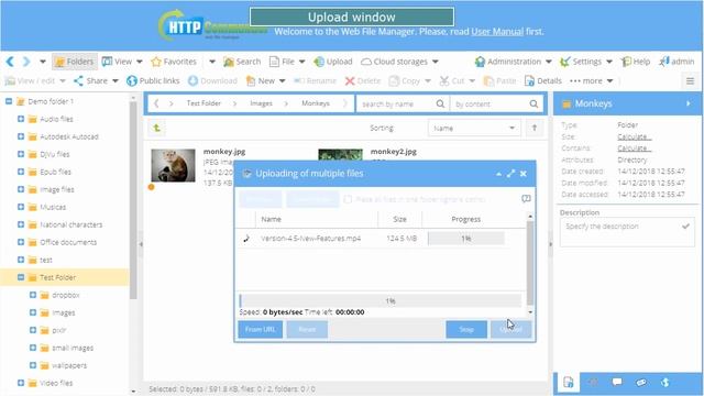 HTTP Commander 5 New Features