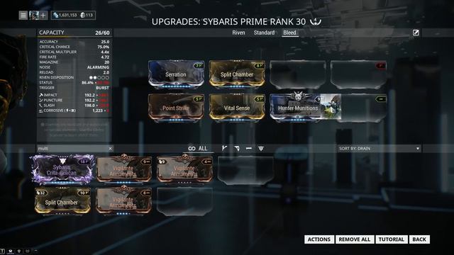 Sybaris Prime Build 2018 (Guide) - Bursting with Power (Warframe Gameplay) смотреть онлайн