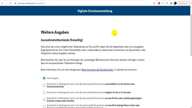 Электронная регистрация при въезде в Германию из стран зоны риска 2021 смотреть онлайн