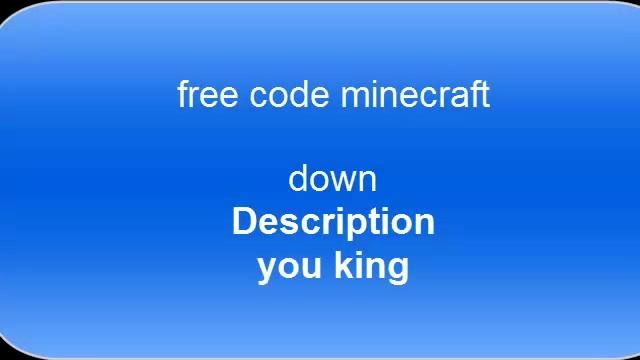 [Free Minecraft Premium Account] [Free Minecraft Account] [Free Minecraft Gift Codes] [2014] смотреть онлайн