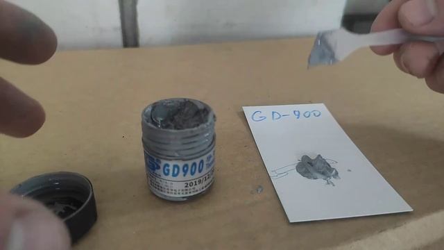 Термопаста GD900, нанесли и оставили на 6 часов на улице смотреть онлайн