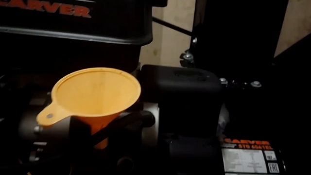 Первая замена масла на Carver STG 6561EL смотреть онлайн