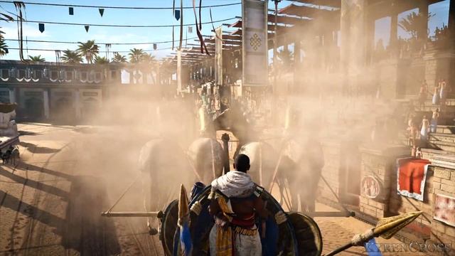 Assassins Creed Origins - Chariot Race Glitch смотреть онлайн