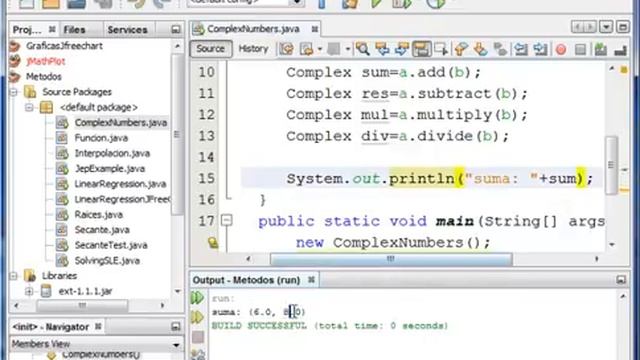 Numeros Complejos con Java y Commons Math смотреть онлайн