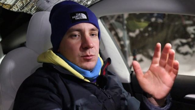 400 км, 10 дней простоя и сон в Tesla Model 3 SR+ LFP зимой