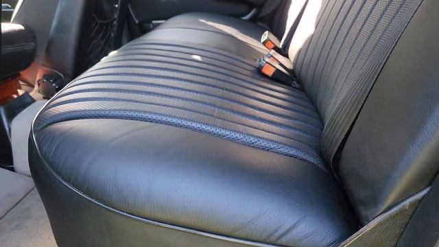 Mercedes W116 electric rear seat смотреть онлайн