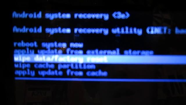 Сброс графического ключа. Android как сделать сброс до заводских настроек из Recovery. Factory Rese смотреть онлайн