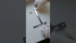 Установка оконного ограничителя "Фрамужные ножницы" "Детский замок на окно"