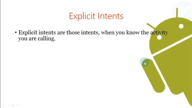 Intents in Android - Explicit and Implicit Intent with Examples смотреть онлайн