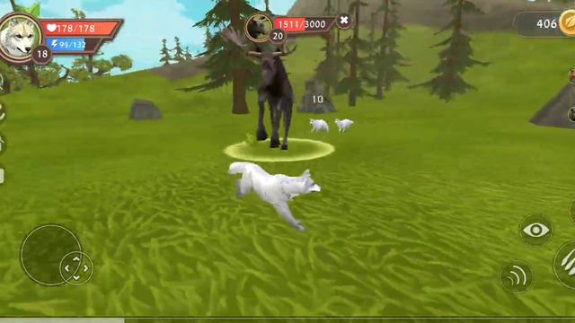 победа БОССА ЛОСЯ Играю в симулятор жизни животных - Wildcraft #3  Подпишись на моего друга Stale_G