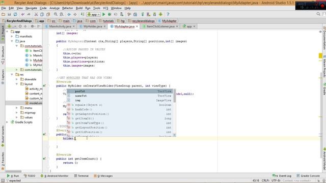 Android Material -RecyclerView Master Detail - With CardView Dialogs смотреть онлайн
