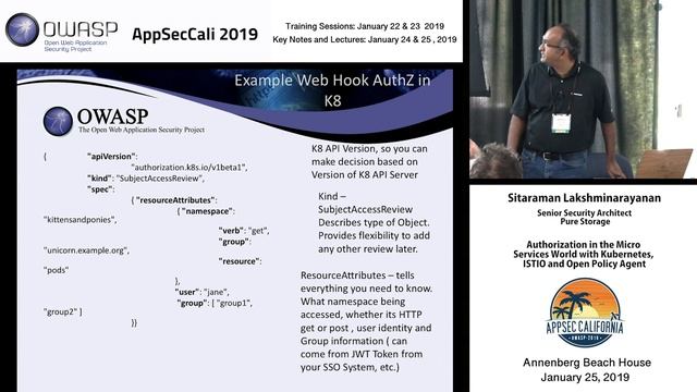 AppSecCali 2019 - Authorization in Micro Services World Kubernetes, ISTIO and Open Policy Agent смотреть онлайн