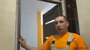 НАНОтехнология крепления дверной коробки. Установка/монтаж дверей  (installation of doors)