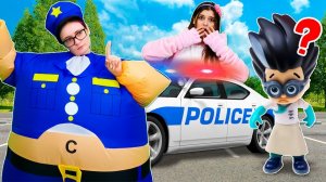 Ромео должен быть Арестован! Надувное шоу Дутики и видео для детей Герои в Масках.