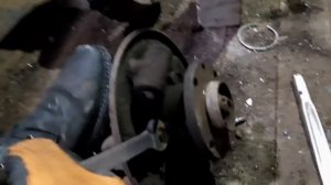 Как снять ступицу ВАЗ задней балки