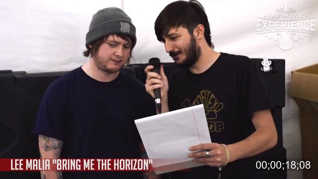 "Sorta 30 Second Interview" with Lee Malia from Bring Me The Horizon at Rockville 2016 смотреть онлайн