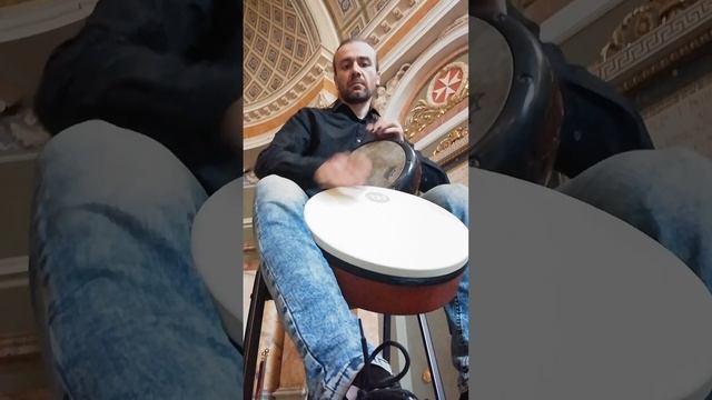 Звук дарбуки и эхо в Мальтийской капелле Воронцовского дворца СПб смотреть онлайн