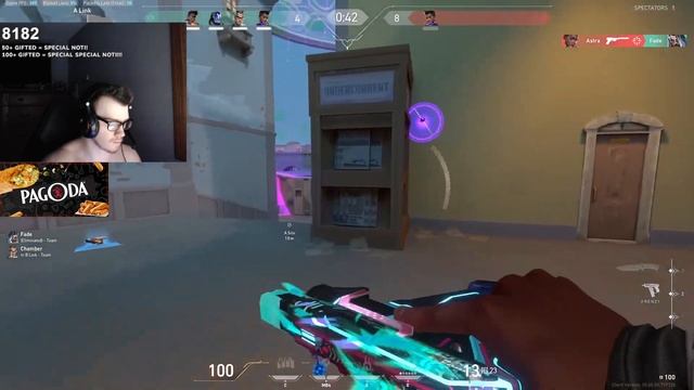 V1 Zellsis plays Phoenix on Pearl | Valorant Pro Gameplay смотреть онлайн