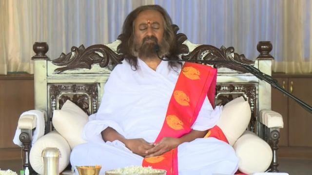 29.03.2020 Медитация на очищающую чакру горла со Шри Шри (30 мин.) смотреть онлайн