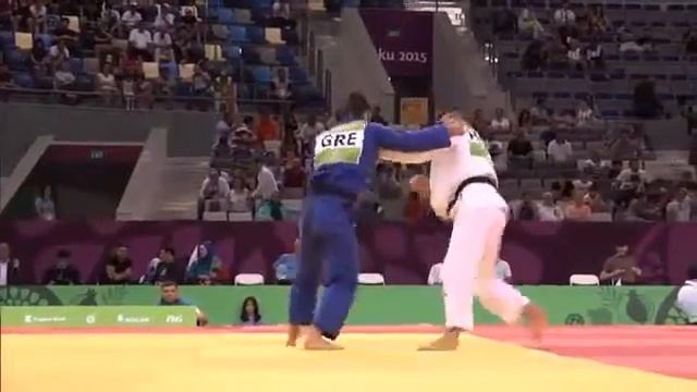Miclos Ungvari vs Georgios Azoidis European games Baku 2015 смотреть онлайн