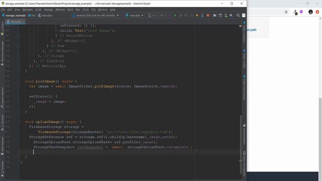 Uploading Image to the Firebase storage in Flutter in Arabic بالعربي смотреть онлайн