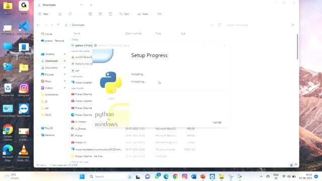 How to install python on windows 10/ windows 11 | hindi | python download for beginners | смотреть онлайн