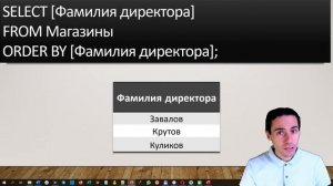 Занятие 4. Язык SQL. Урок 1 | Выборка, сортировка, фильтрация | Запросы к базе данных
