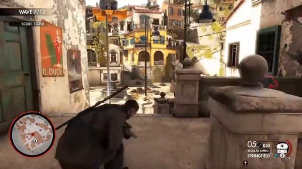 Sniper Elite 4 Karl Fairburne Gameplay In Solo Survival 3 Marina Retry