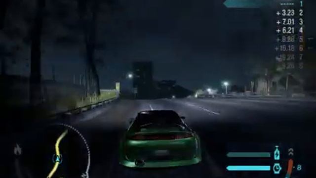 Need For Speed Carbon Race Wars väike klipp :D смотреть онлайн
