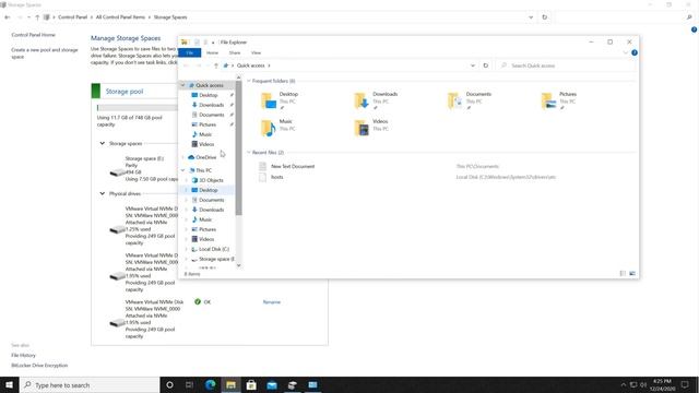 Windows 10 Storage Spaces (RAID) // Easy step by step guide смотреть онлайн