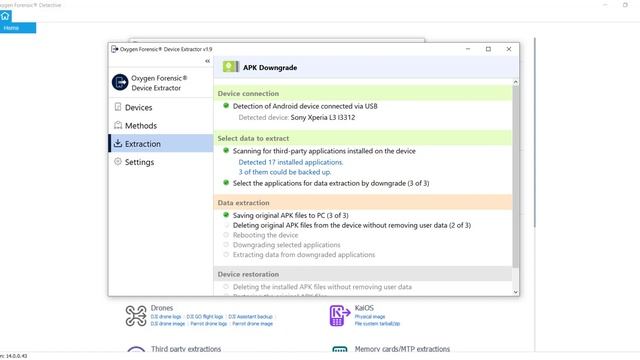 APK Downgrade in Oxygen Forensic Detective смотреть онлайн