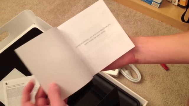 Late 2011 Macbook Pro Unboxing