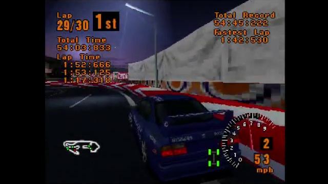 Gran Turismo 1 - Special Stage R11 30 Laps - Primera Race Car смотреть онлайн