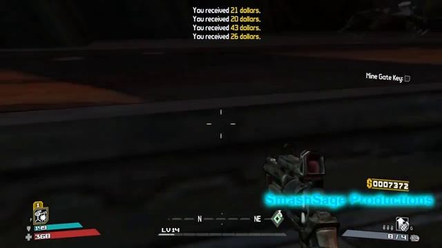 Borderlands Mission: "Sledge: The Mine Key" - Easy Boss (Roid Rage Psycho) смотреть онлайн