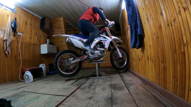 запуск на холодную Bse 250 M2 с кикстартера