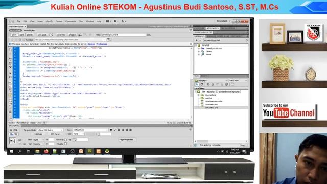 Gunakan Form wizard input data php dreamweaver Sesi12 - Kuliah Online kelas pegawai смотреть онлайн