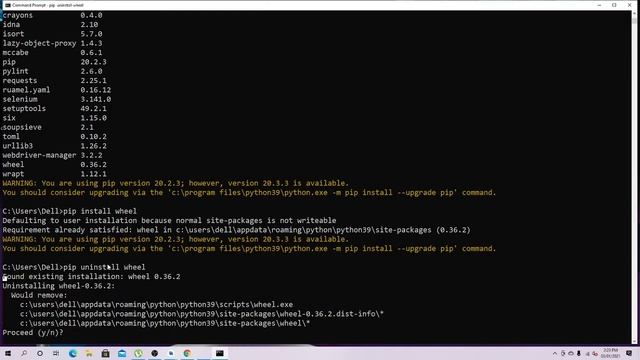 How to install and un-stall Package CMD On Window смотреть онлайн
