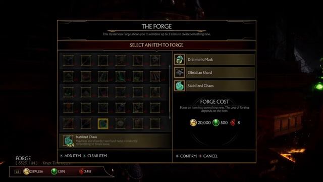 MORTAL KOMBAT 11 KRYPT - How to craft cleft of the one being (noob saibot) смотреть онлайн