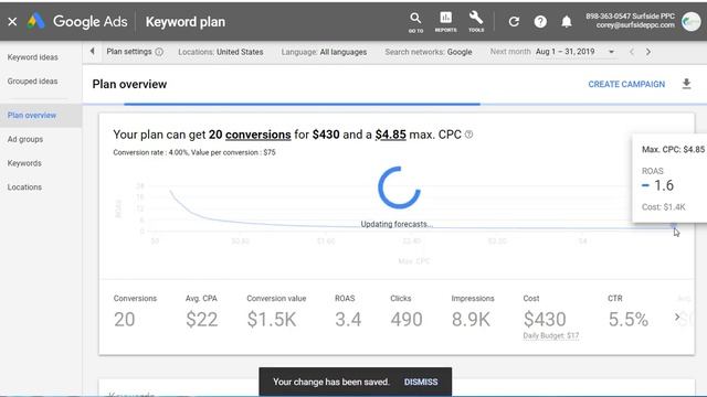 Google Ads Forecast Tool and Budgeting - Free Budgeting Spreadsheet смотреть онлайн
