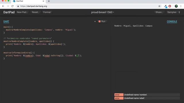 14. Dart y Flutter: Parámetros Opcionales en funciones смотреть онлайн