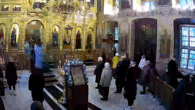 9.4.22 Сб Божественная литургия. Похвала превсятой Богородицы смотреть онлайн