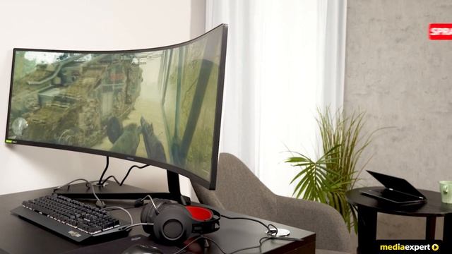 Monitor LED SAMSUNG Odyssey 49” G9 | Wideoprezentacja смотреть онлайн