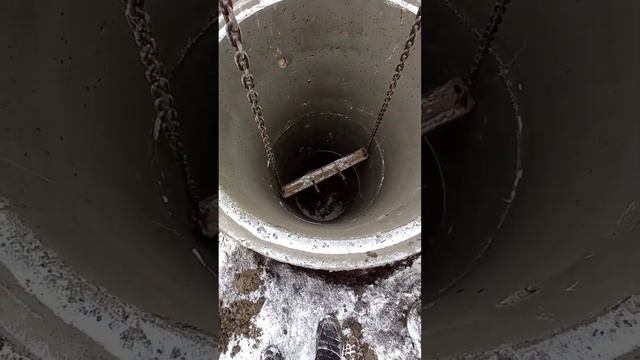 Колодец буром на 6 колец, Кондратово Пермь. Питьевые колодцы под ключ, в Перми 89120696507 смотреть онлайн