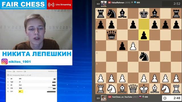 Титульный вторник 26.01.2021 Играет Дмитрий Андрейкин, комментирует Никита Лепёшкин! смотреть онлайн